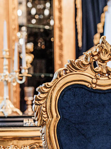 details with glass of vine